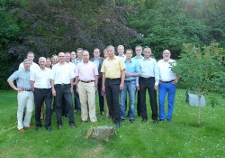 Treffen in Marburg nach einem Jahr erfolgreicher Zusammenarbeit: Die Premium...