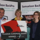 Thumbnail-Foto: Toshiba zeichnet Samuelson mit TCxWave Award aus...