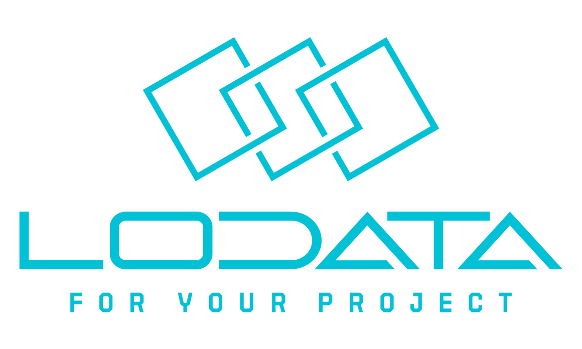Neues LODATA-Logo in Türkis