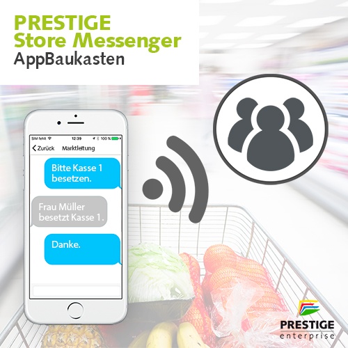 Foto: Schneller kommunizieren per PRESTIGE Store Messenger...