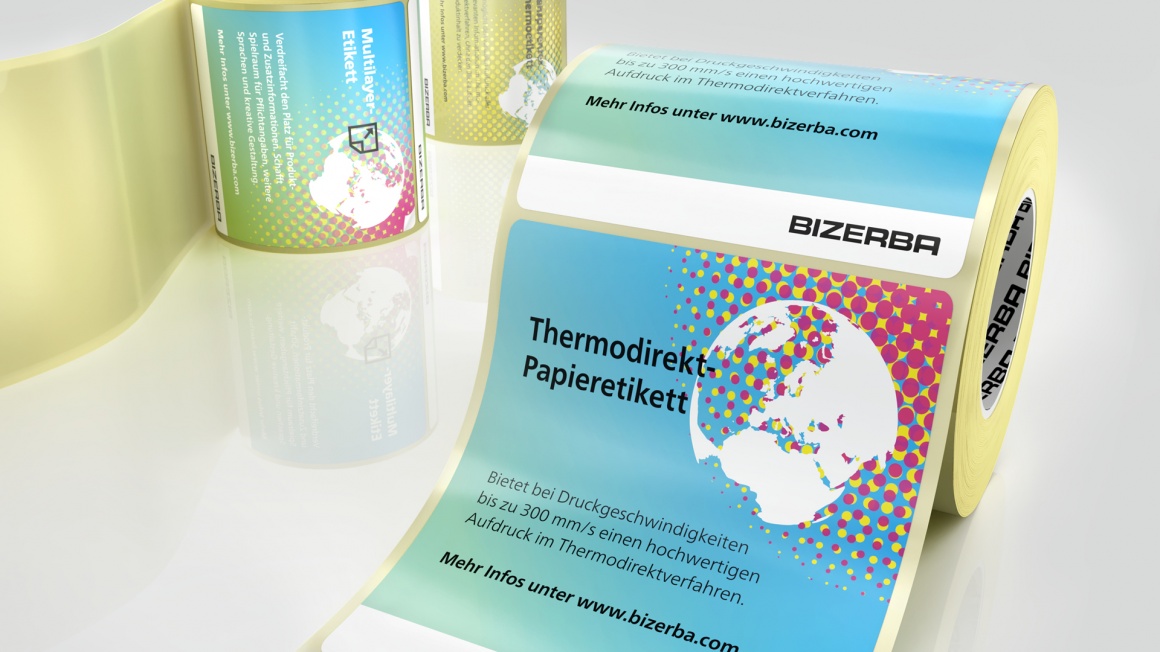 Thermoetiketten; Copyright: Bizerba